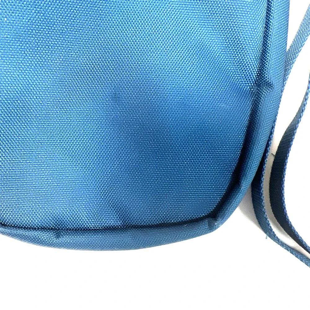 Herschel Supply Co. Cruz Mini Crossbody Bag Canvas Fabric Teal‎ Blue